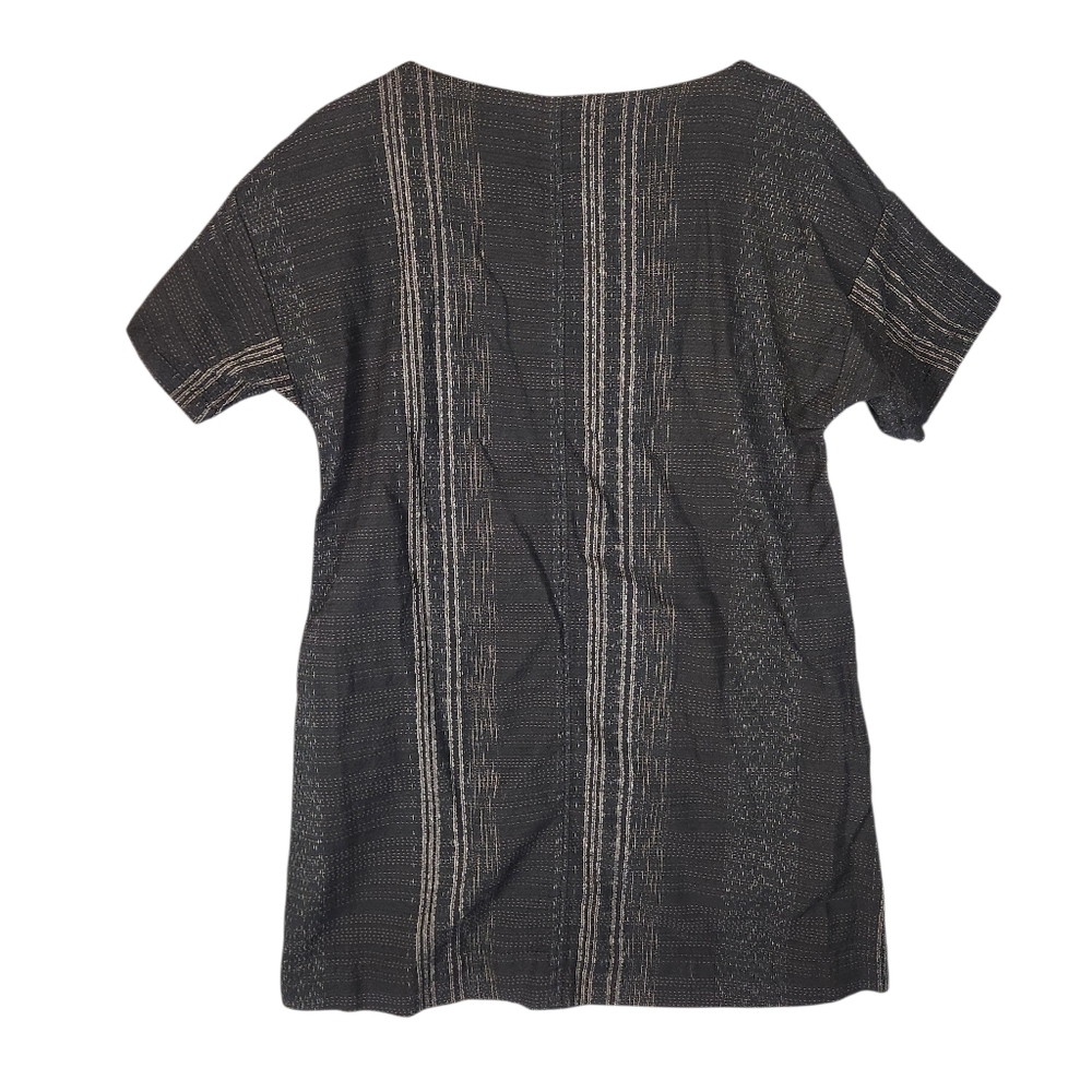 Eileen Fisher Project Dress And Jacket Set Size Medium Black Textured Weave - Picture 4 of 14